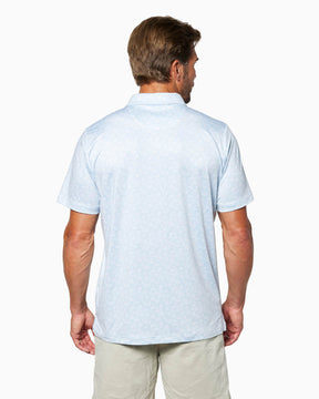 Clubhouse Polo | Sky Blue Floral