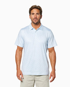 Clubhouse Polo | Sky Blue Floral
