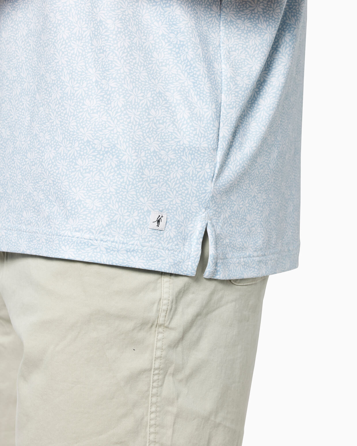 Clubhouse Polo | Sky Blue Floral