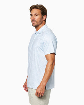 Clubhouse Polo | Sky Blue Floral