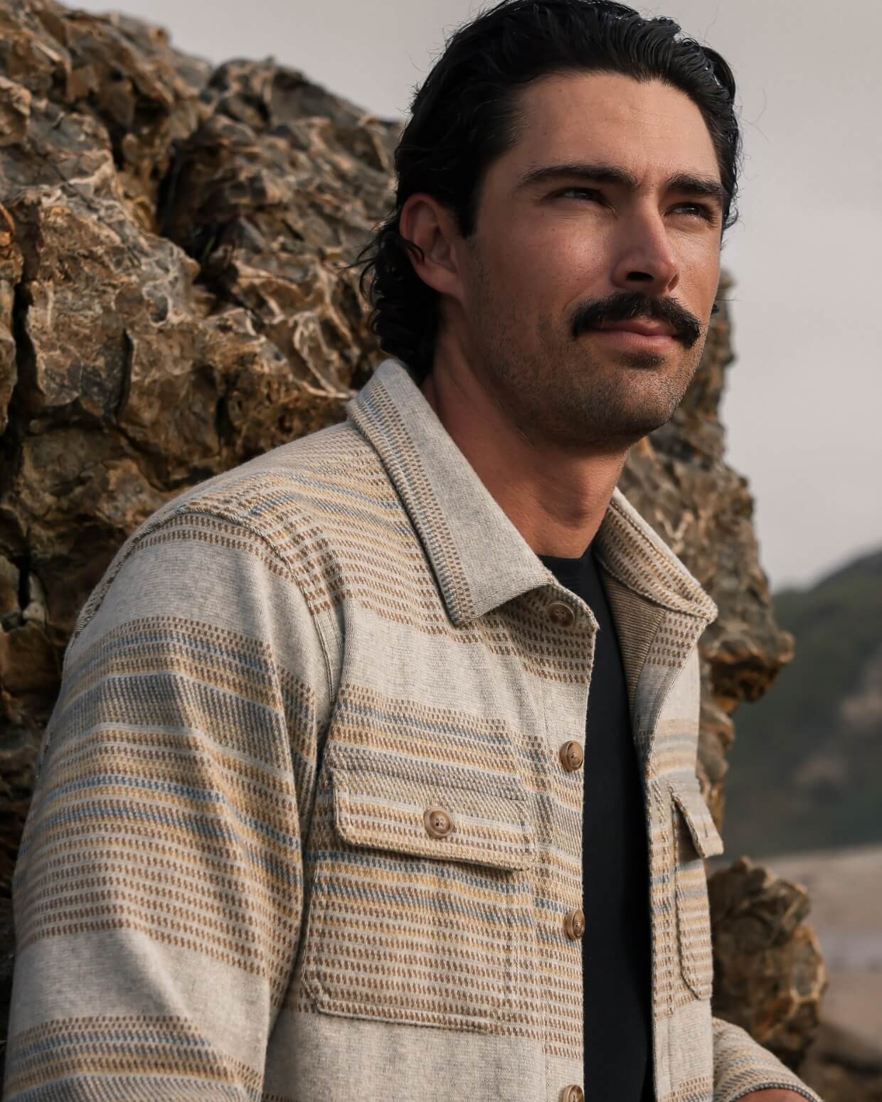 Lodge | Comfort Knit Button Up