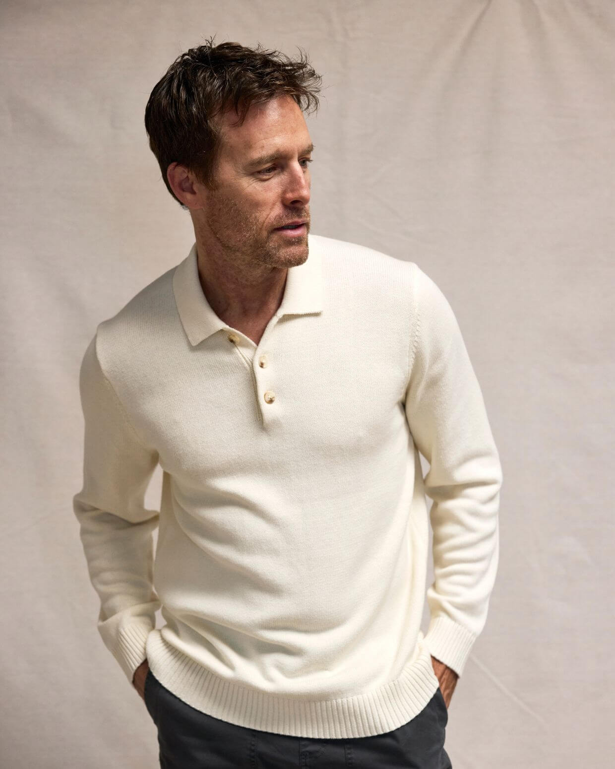 Whitman | Longsleeve Sweater Polo