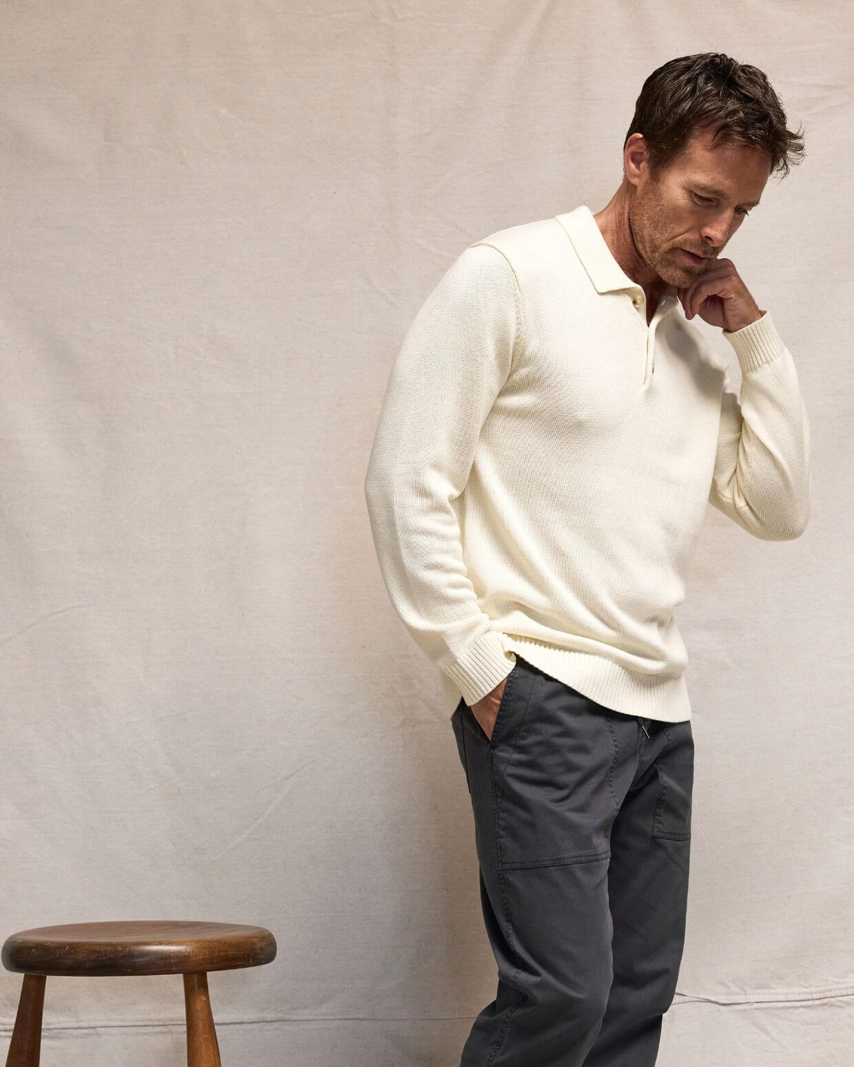 Whitman | Longsleeve Sweater Polo