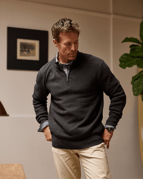 Easton | Quarter Zip Sweater
