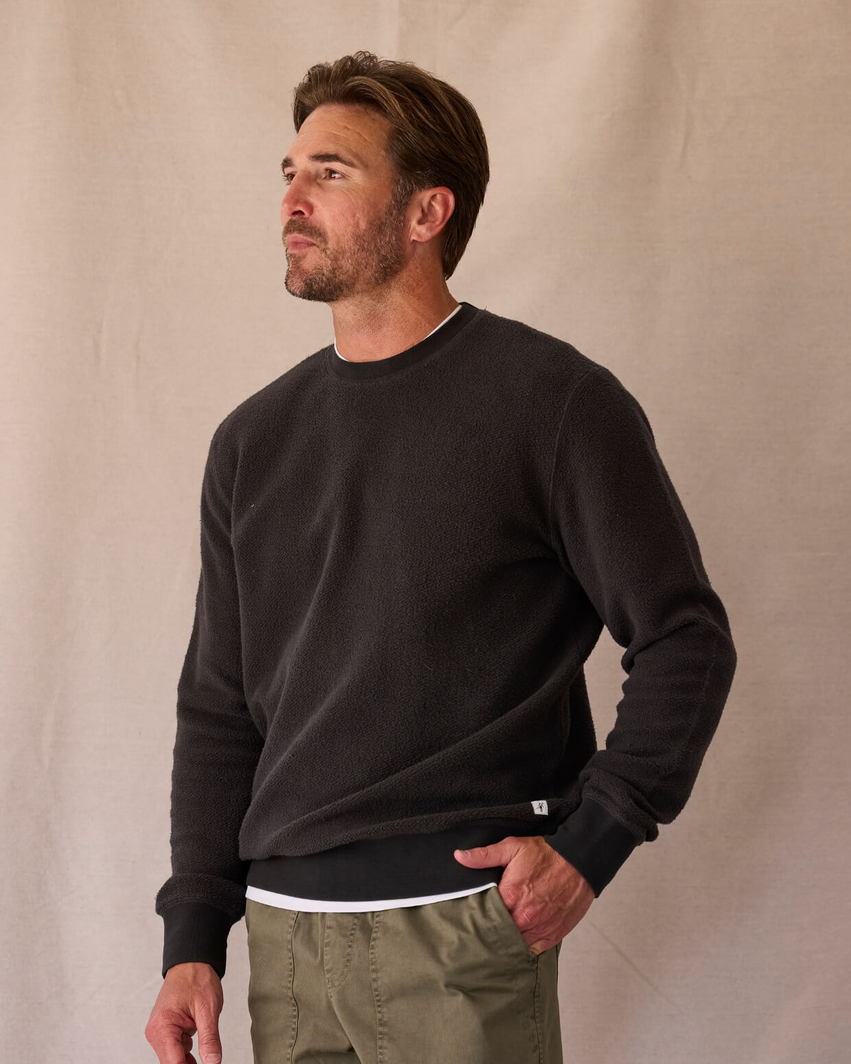 Shoreline | Reverse Fleece Crew