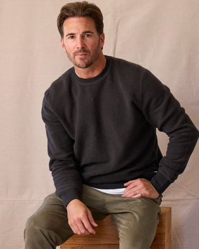 Shoreline | Reverse Fleece Crew