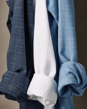 Detail of long sleeve button-ups