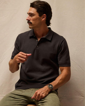 Garrett | Short Sleeve Sweater Polo