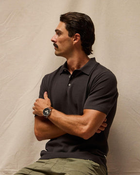 Garrett | Short Sleeve Sweater Polo