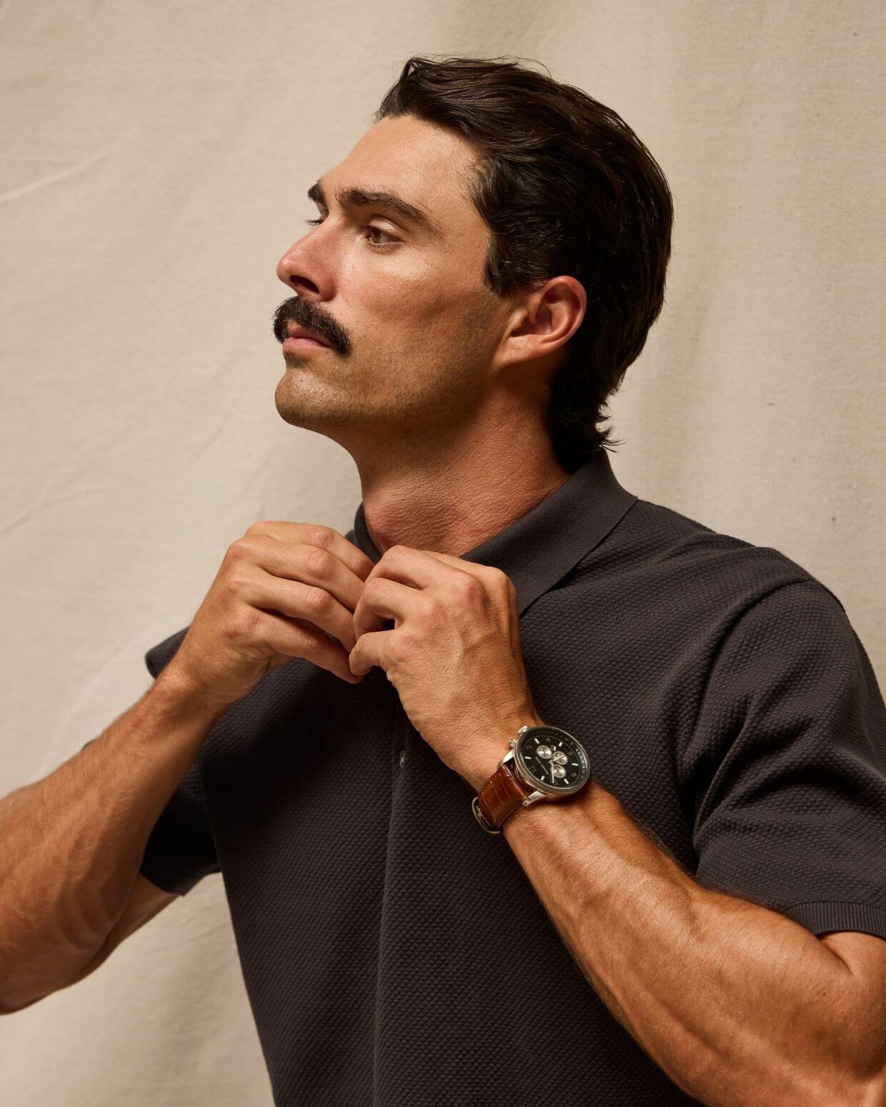 Garrett | Short Sleeve Sweater Polo