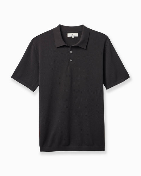Garrett | Short Sleeve Sweater Polo