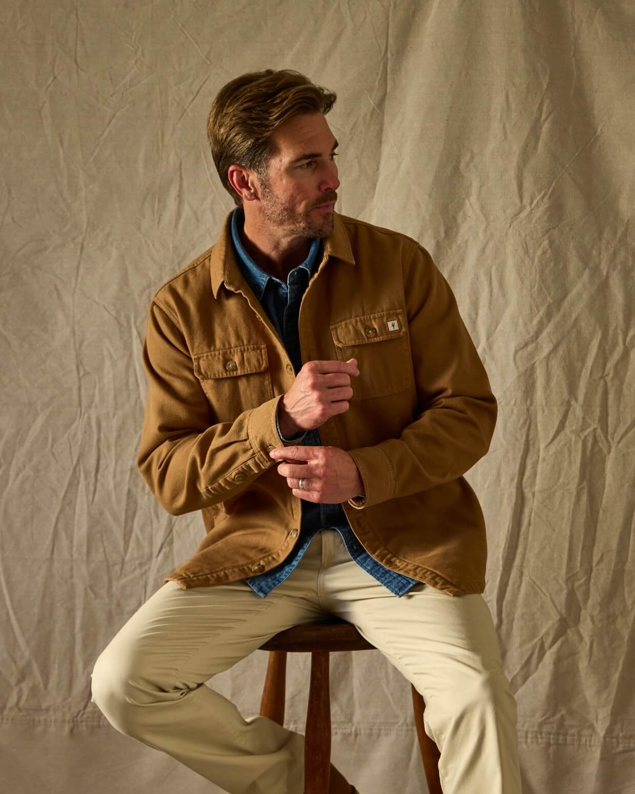 Ludlow | Garment Dyed Canvas Jacket