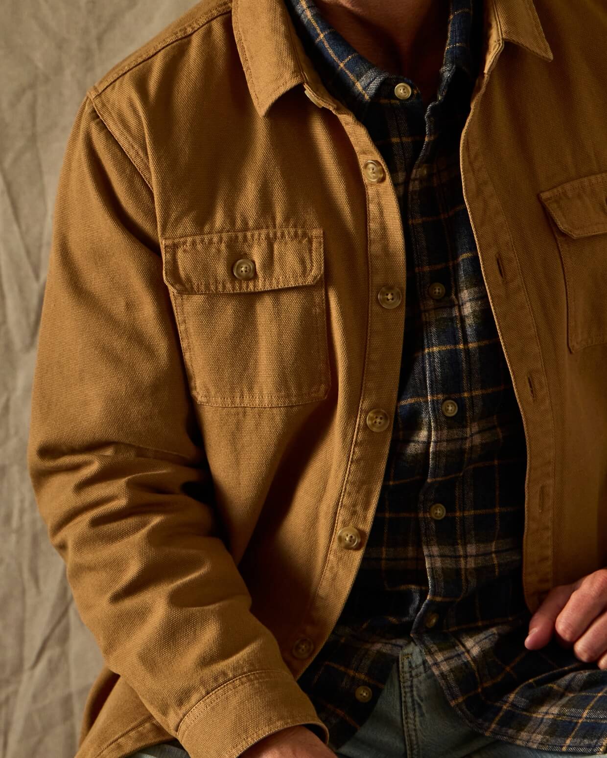 Ludlow | Garment Dyed Canvas Jacket