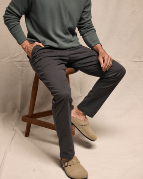 Alston | Garment Dyed Elastic Waist Pant