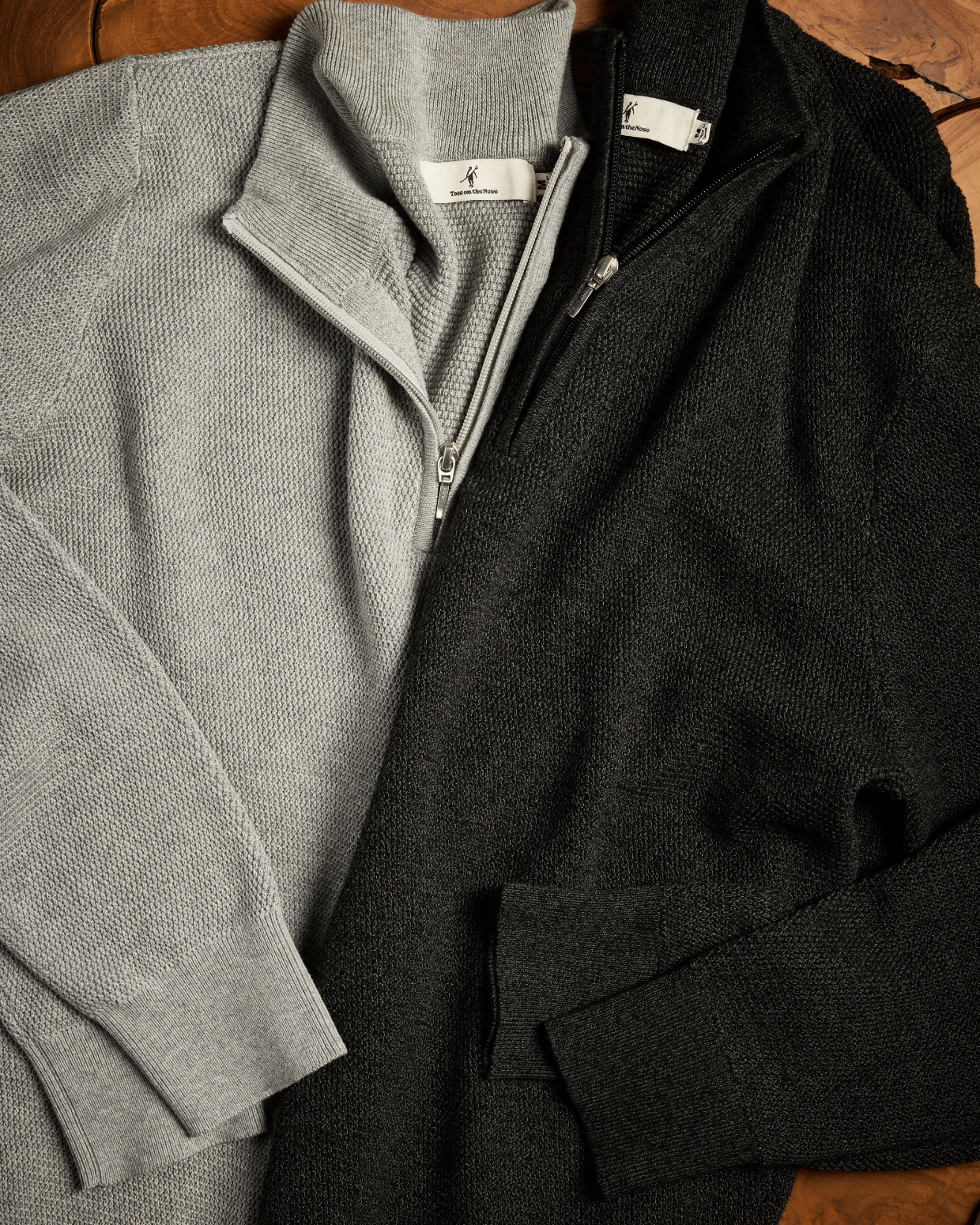 Easton | Quarter Zip Sweater
