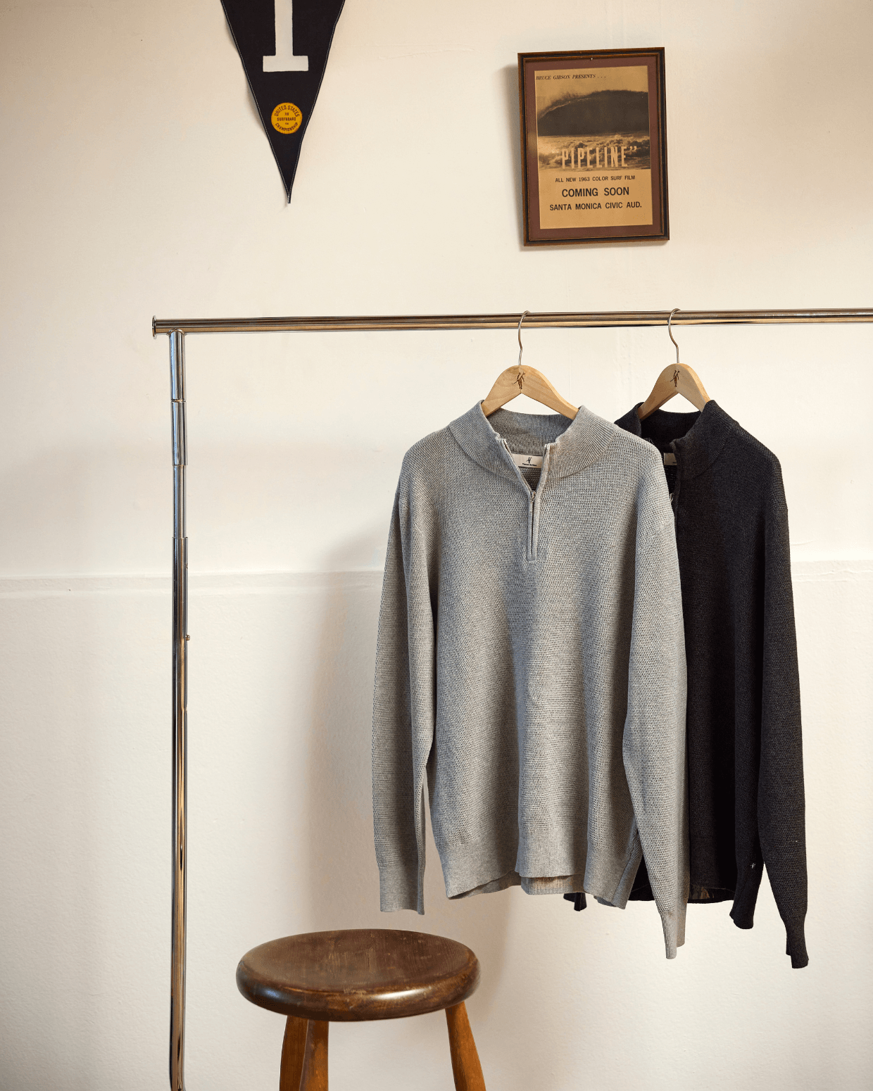 Easton | Quarter Zip Sweater