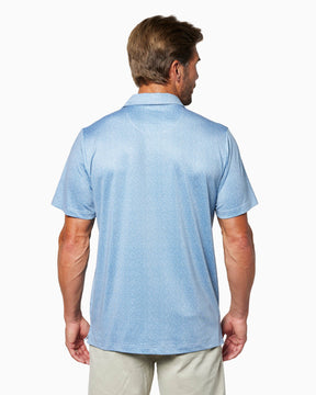 Clubhouse Polo | Harbor Blue Vine