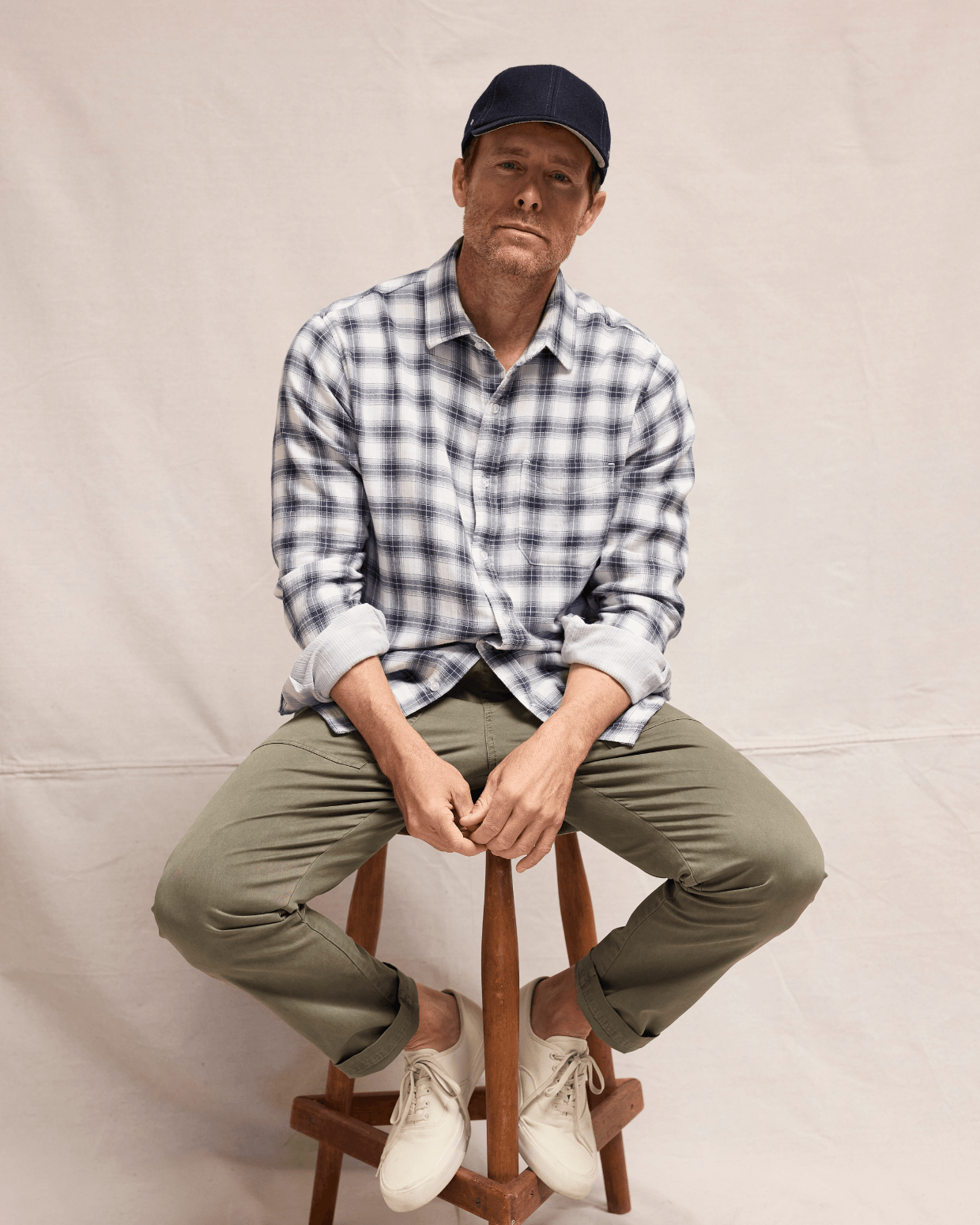 Deuce Double Cloth | Navy