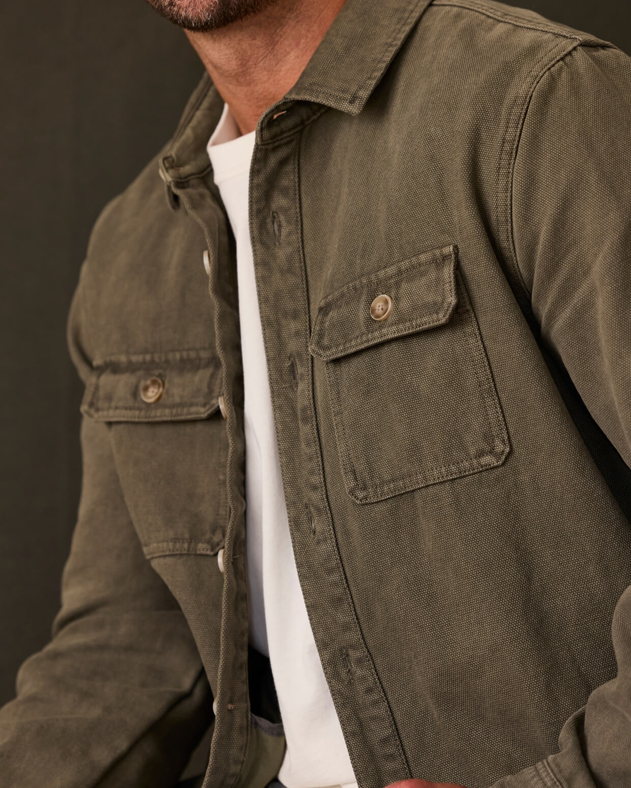 Ludlow | Garment Dyed Canvas Jacket