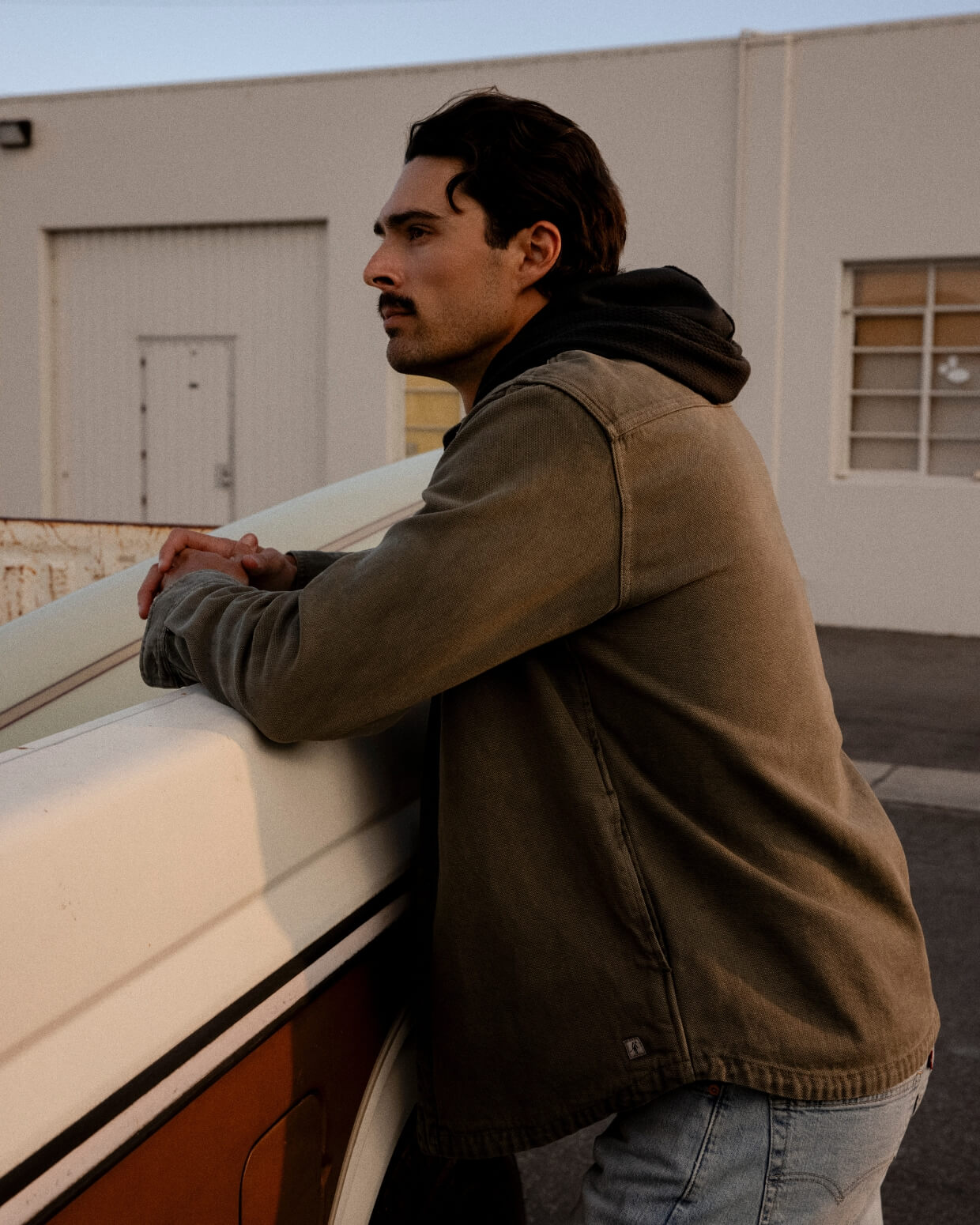 Ludlow | Garment Dyed Canvas Jacket