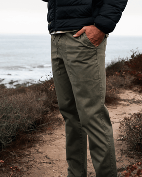 Alston | Garment Dyed Elastic Waist Pant