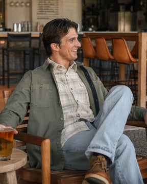 Peak | Plaid Corduroy Shirt