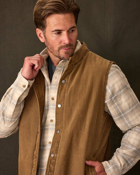 Peak | Plaid Corduroy Shirt