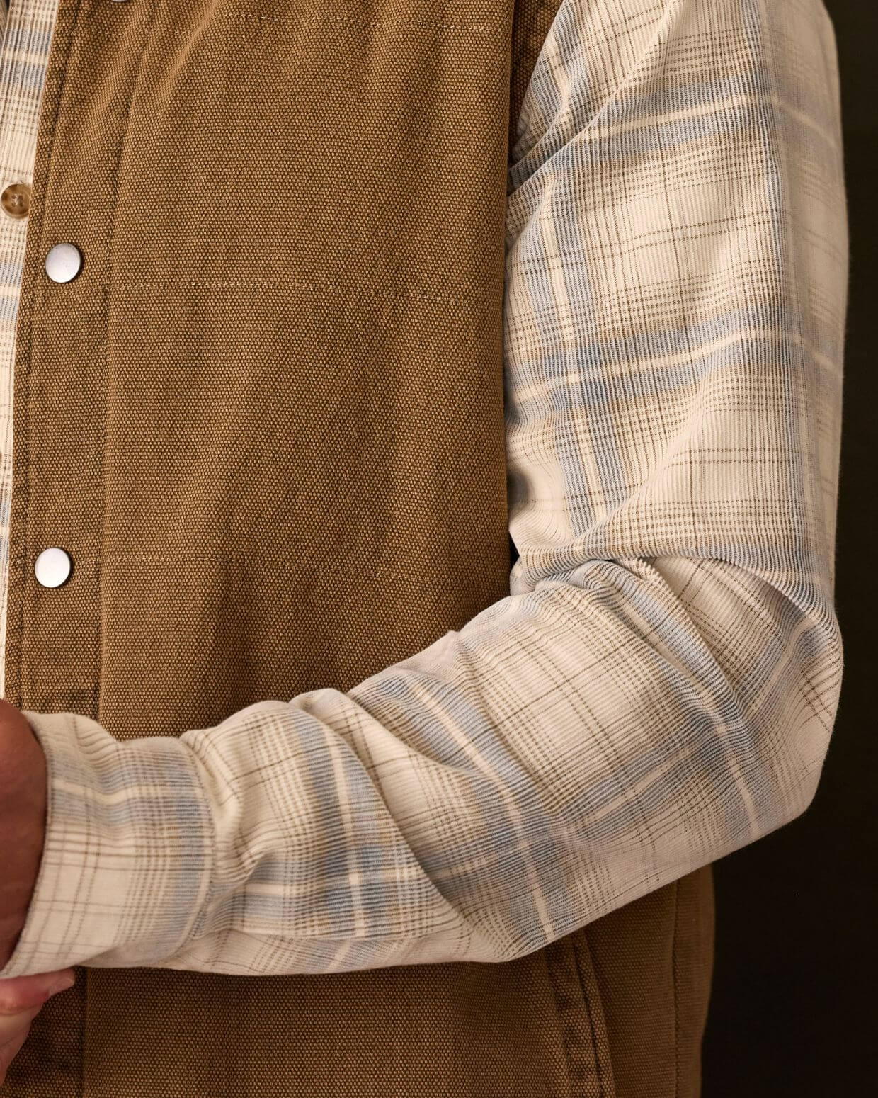 Peak | Plaid Corduroy Shirt