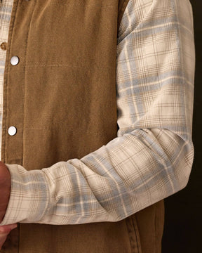 Peak | Plaid Corduroy Shirt