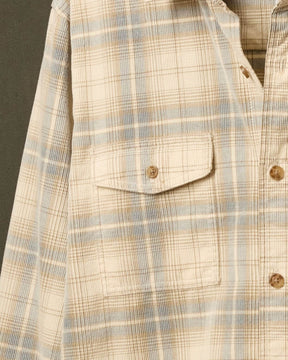 Peak | Plaid Corduroy Shirt