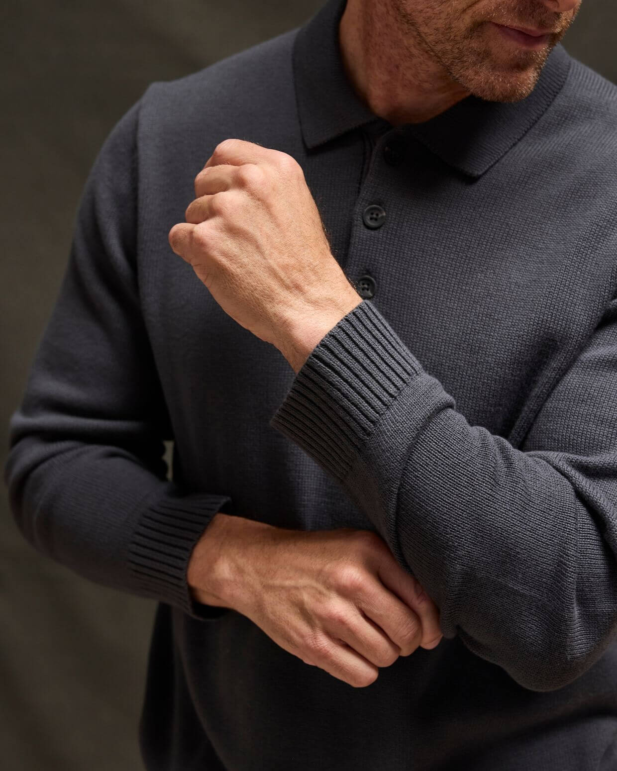 Whitman | Longsleeve Sweater Polo