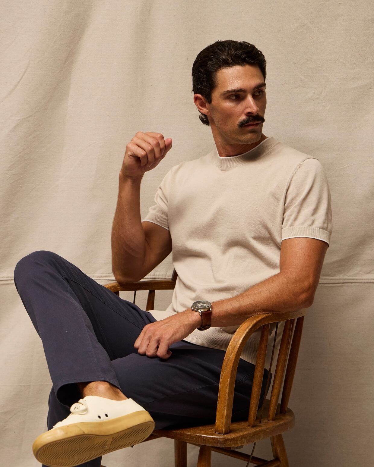 Portola | Short Sleeve Crewneck Sweater