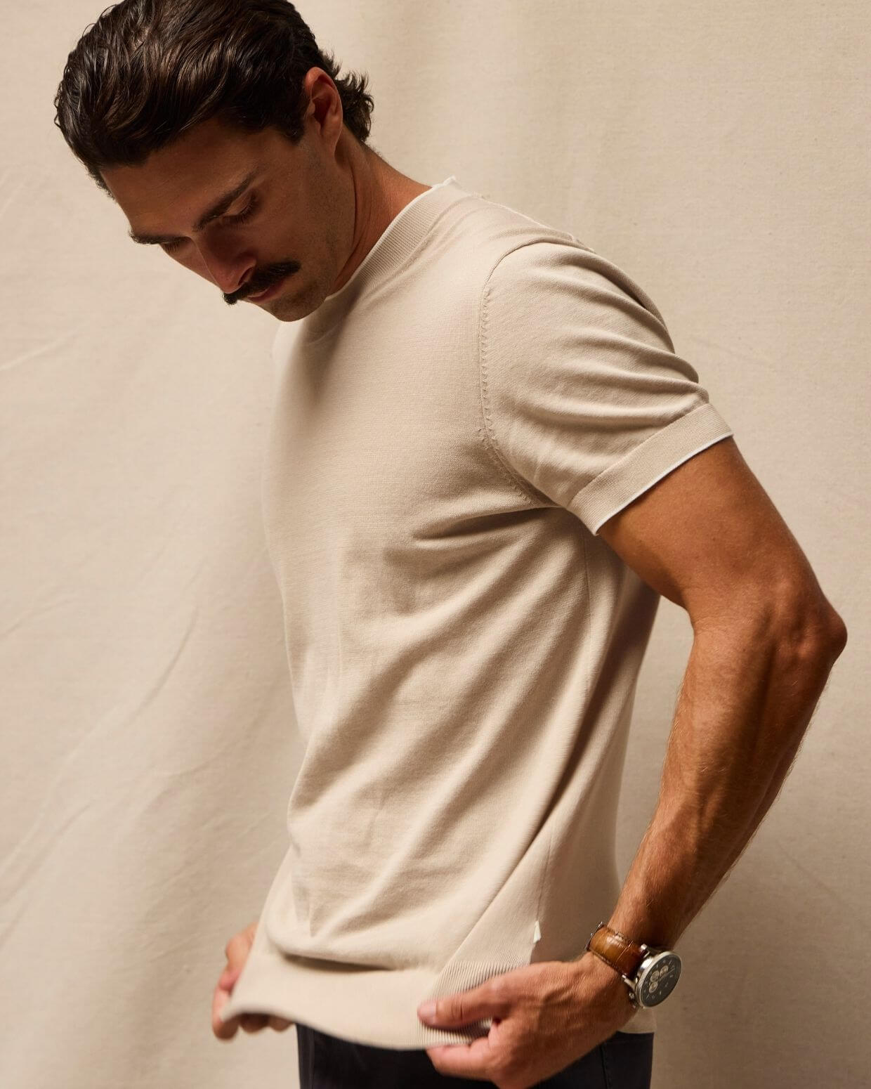 Portola | Short Sleeve Crewneck Sweater