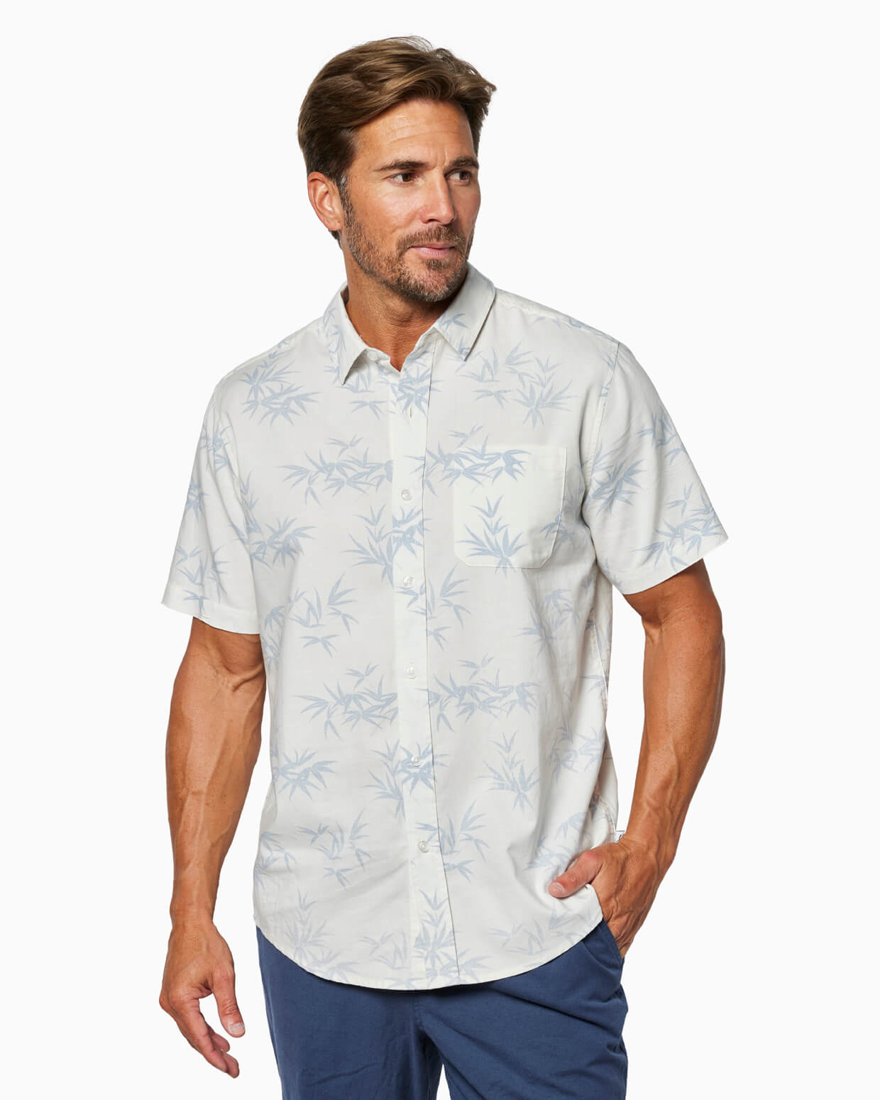 Coastline Woven | Washed White Bamboo