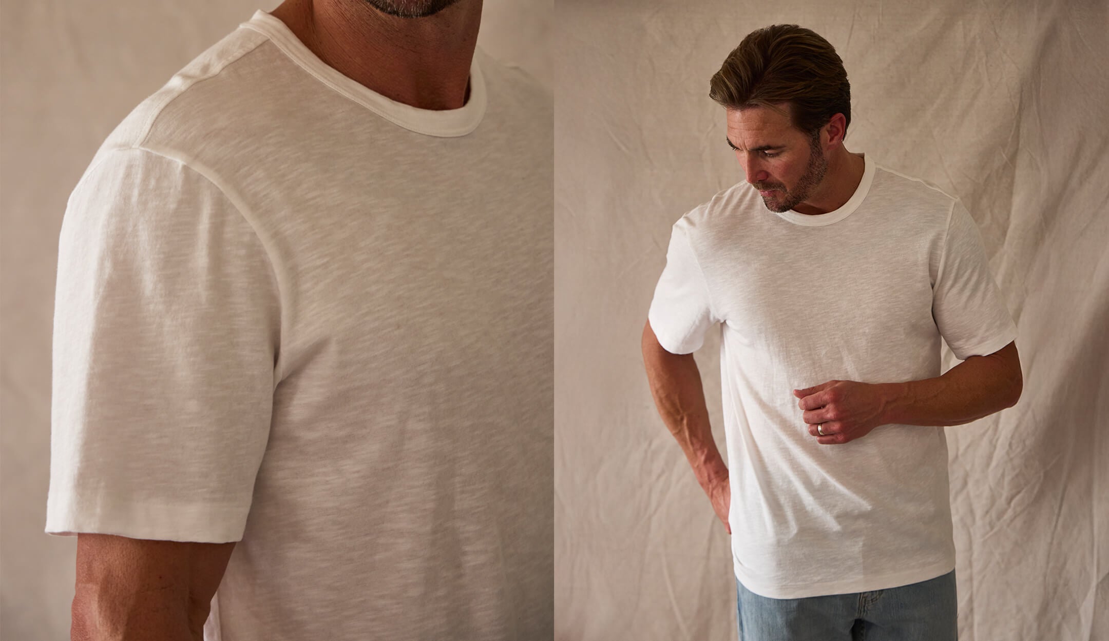 Toes on the Nose Surf Slub T-shirt displayed on desktop view, highlighting new colors.