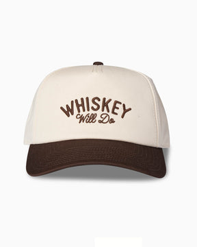 Whiskey Will Do | 5 Panel Twill Hat