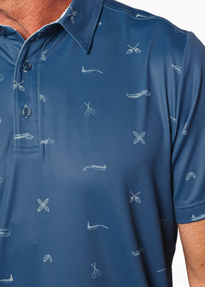 Clubhouse Polo | Blue Outrigger