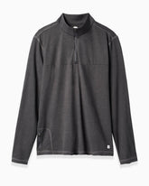 Cove | Quarter Zip flat #color_black