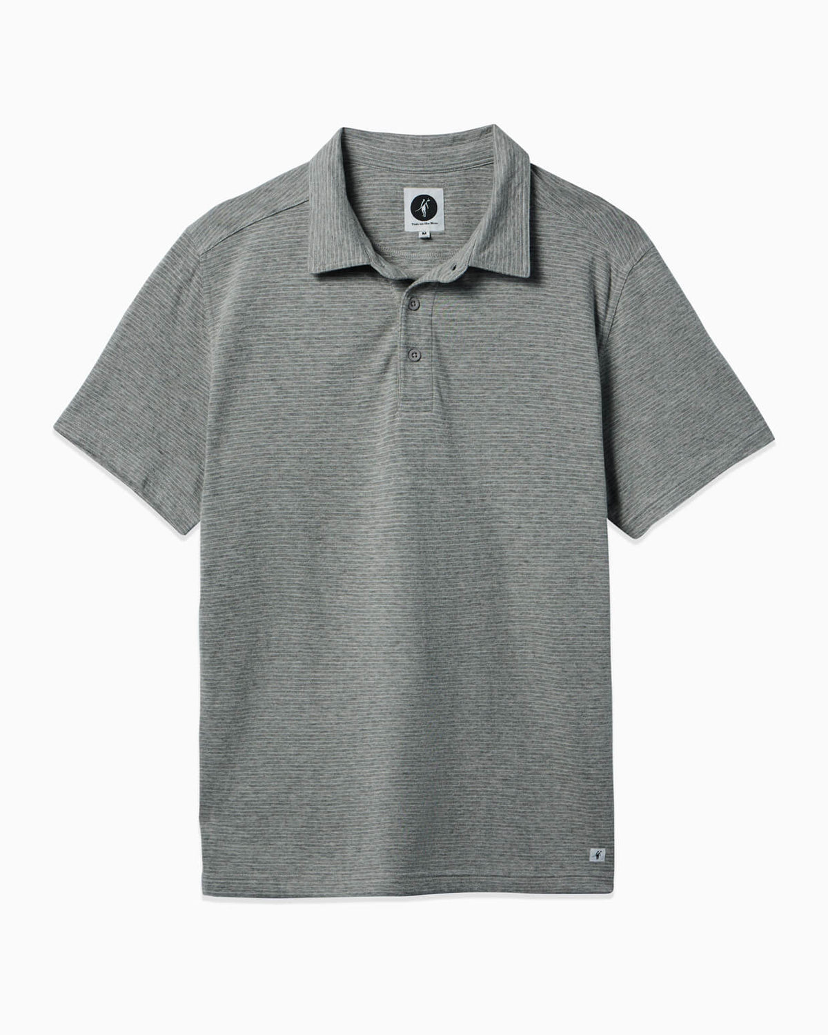 Fairway | Cotton Polo LIGHT GREY FLAT #color_light grey