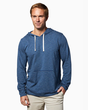 Topside Hoodie | Indigo Stripe