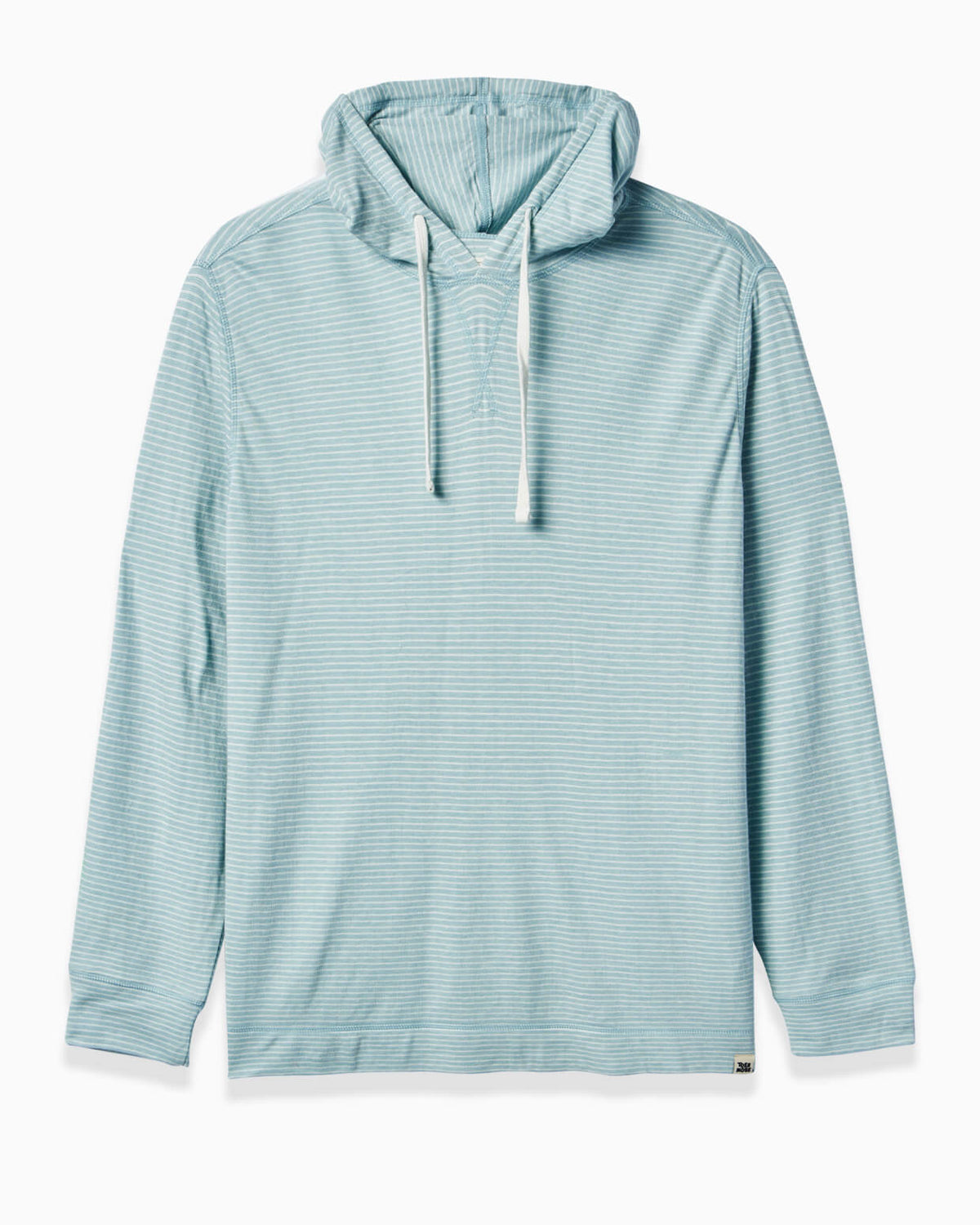 Surf Club Hoodie | Sixty One Collection flat #color_seafoam stripe