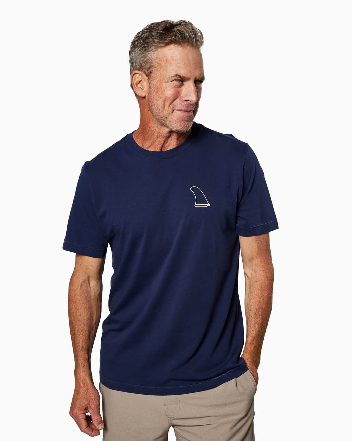 Jack Fin | Short Sleeve T-Shirt front #color_navy