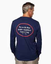 Surf Shop | Long Sleeve T-Shirt back #color_navy