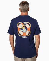 Overboard | Short Sleeve T-Shirt back #color_navy