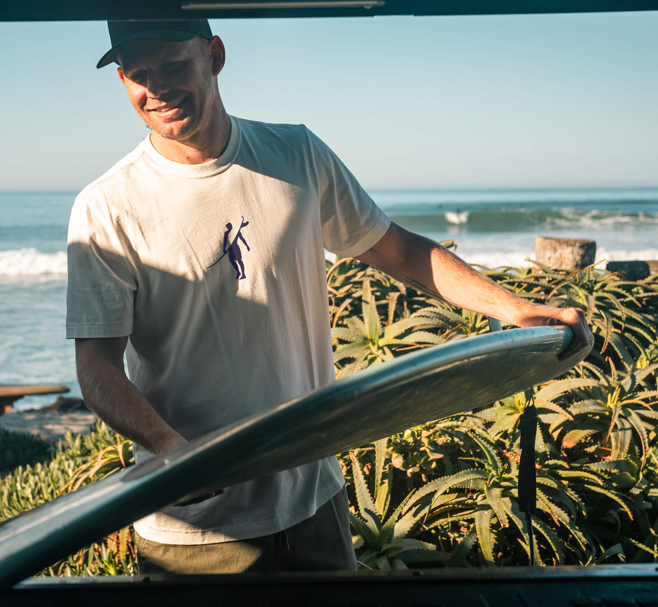 Toes on the Nose Essentials Dawn Patrol tee displaying logo