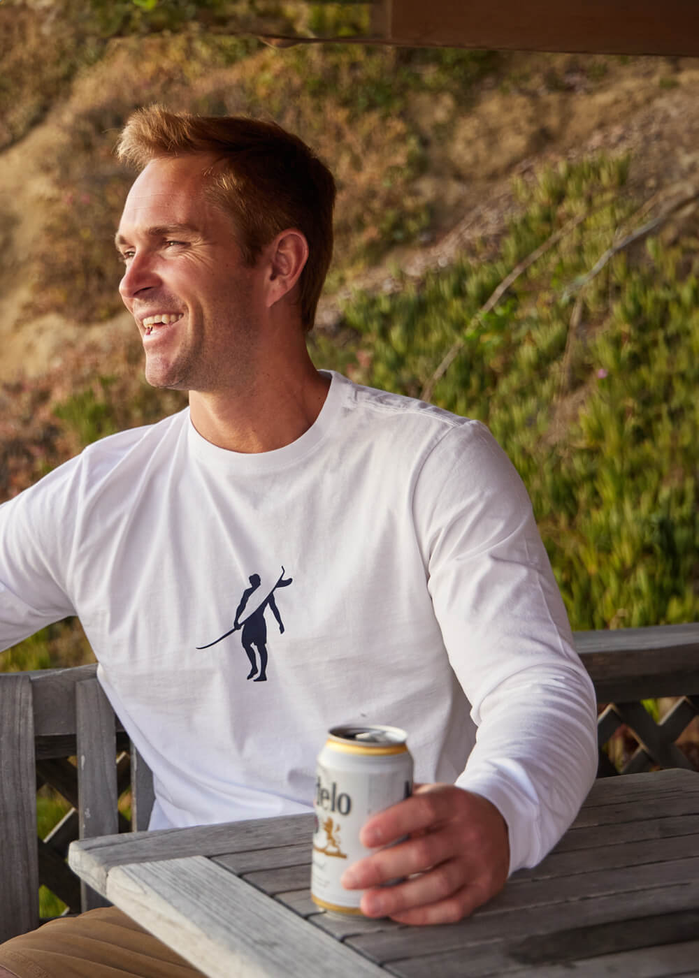 Toes on the Nose Men's Dawn Patrol T-Shirt displayed on mobile view.