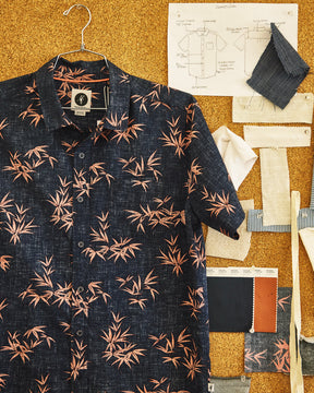 Coastline Woven | Navy Bamboo
