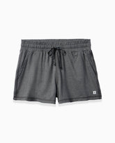 Cove Short | Women's HEATHER CHARCOAL flat #color_heather charcoal