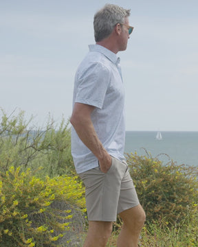 Ace Polo | White Floral