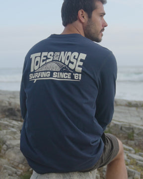 Stacked Wave Long Sleeve | Sixty One Collection